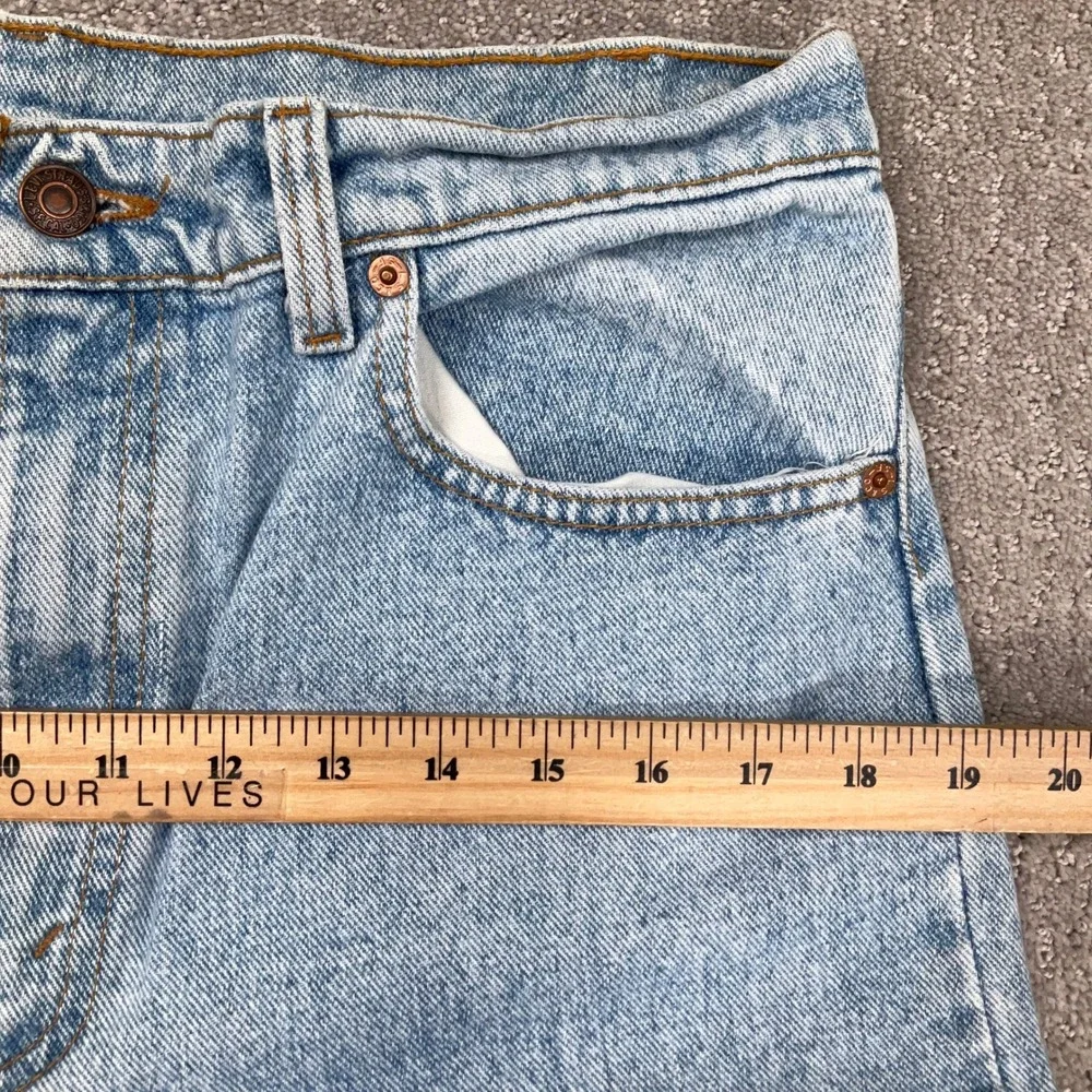 Levi's 550 Jeans Mens 34W 36L Faded Blue Relaxed Fit VTG USA